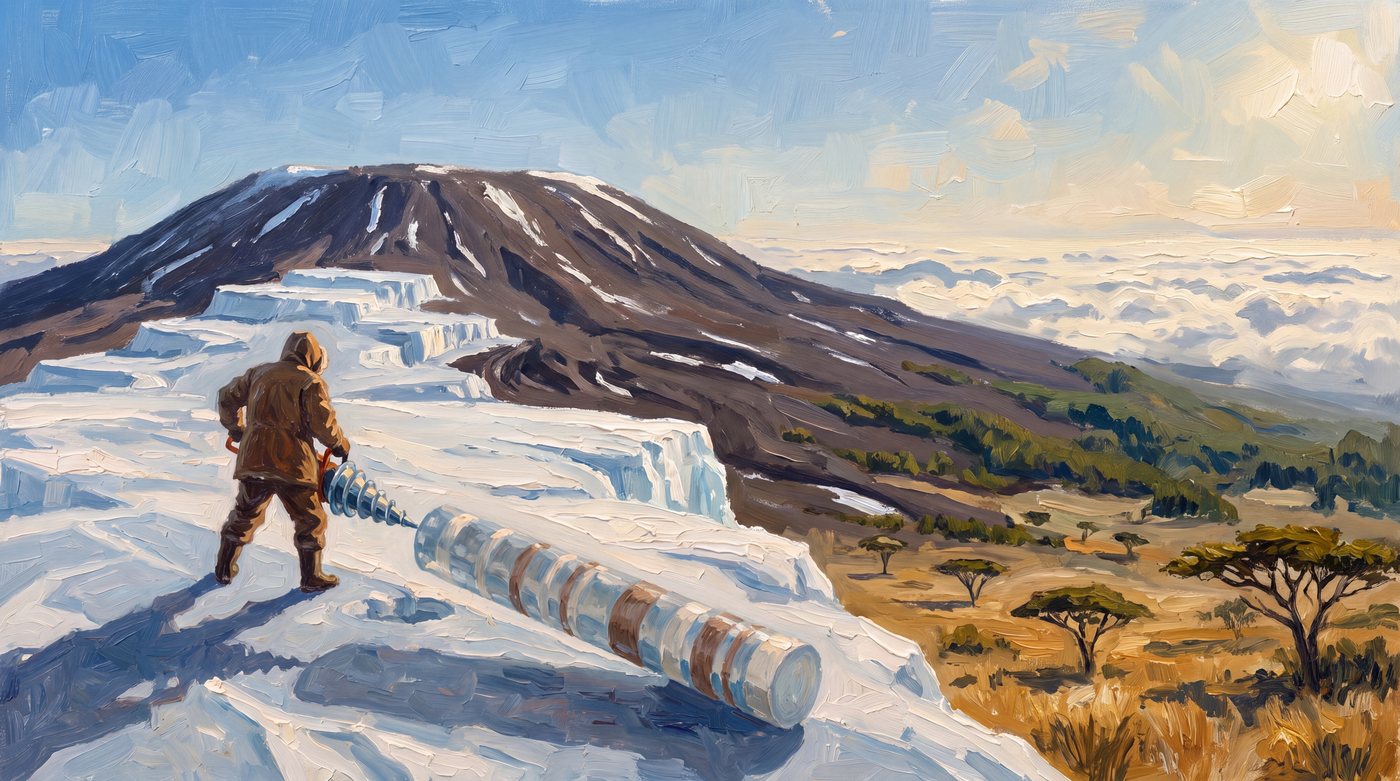 Kilimanjaro — the ice cores
