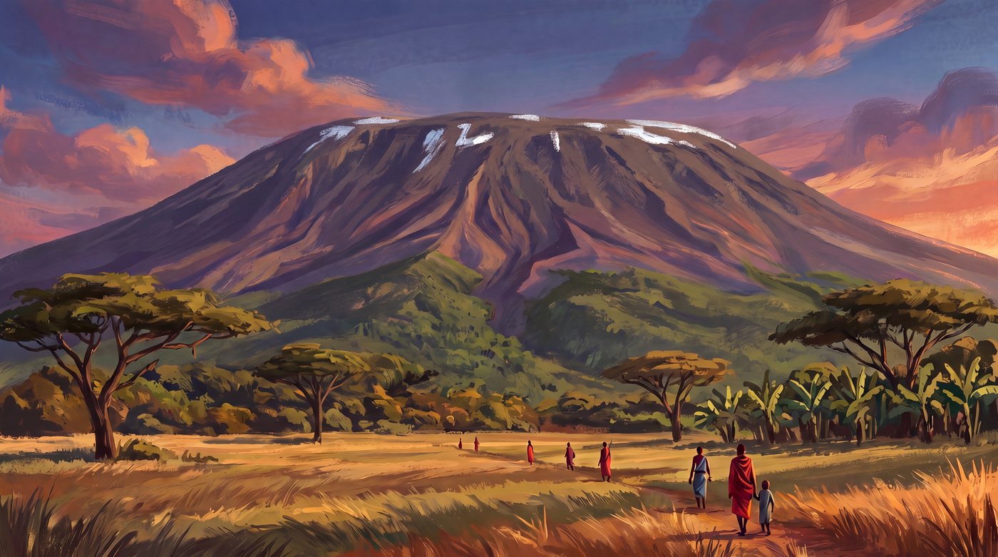 Kilimanjaro — the highest mountain in Africa