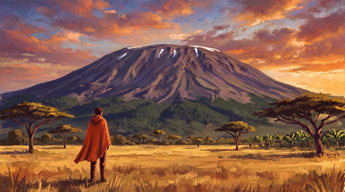 Kilimanjaro — ice on the equator