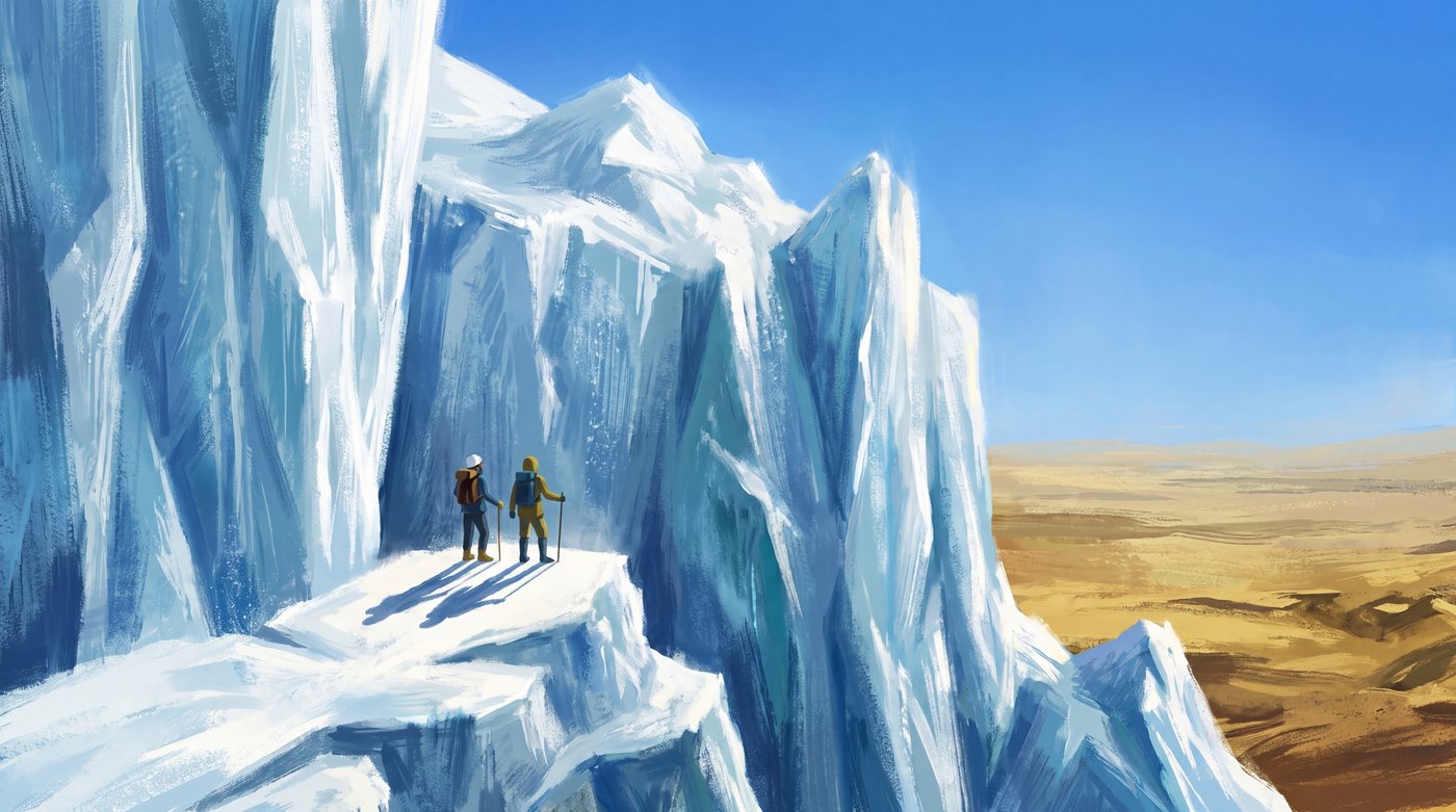 Kilimanjaro — the summit ice