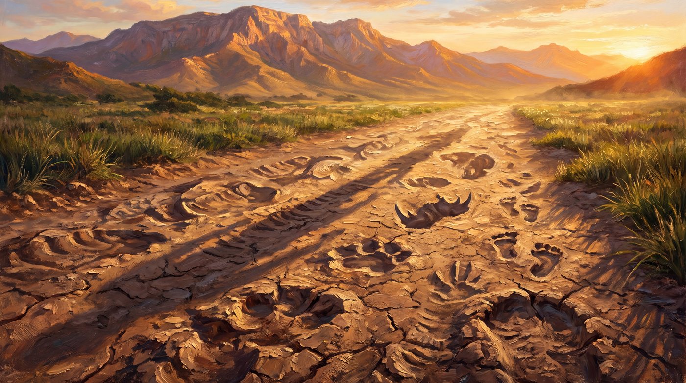 Laetoli — the animal tracks