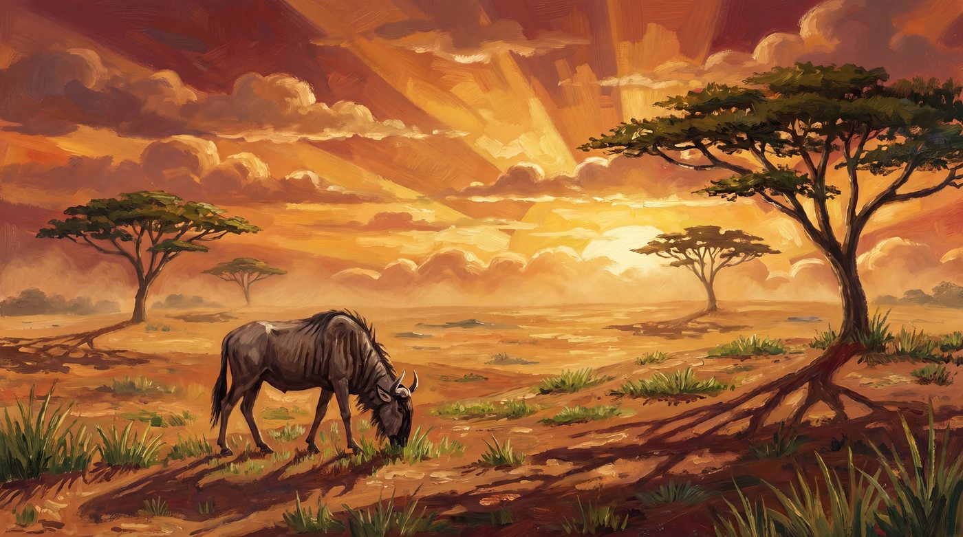 The Serengeti — fresh grass